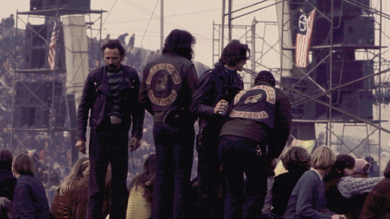 Alan Passaro et les Hells Angels à Altamont